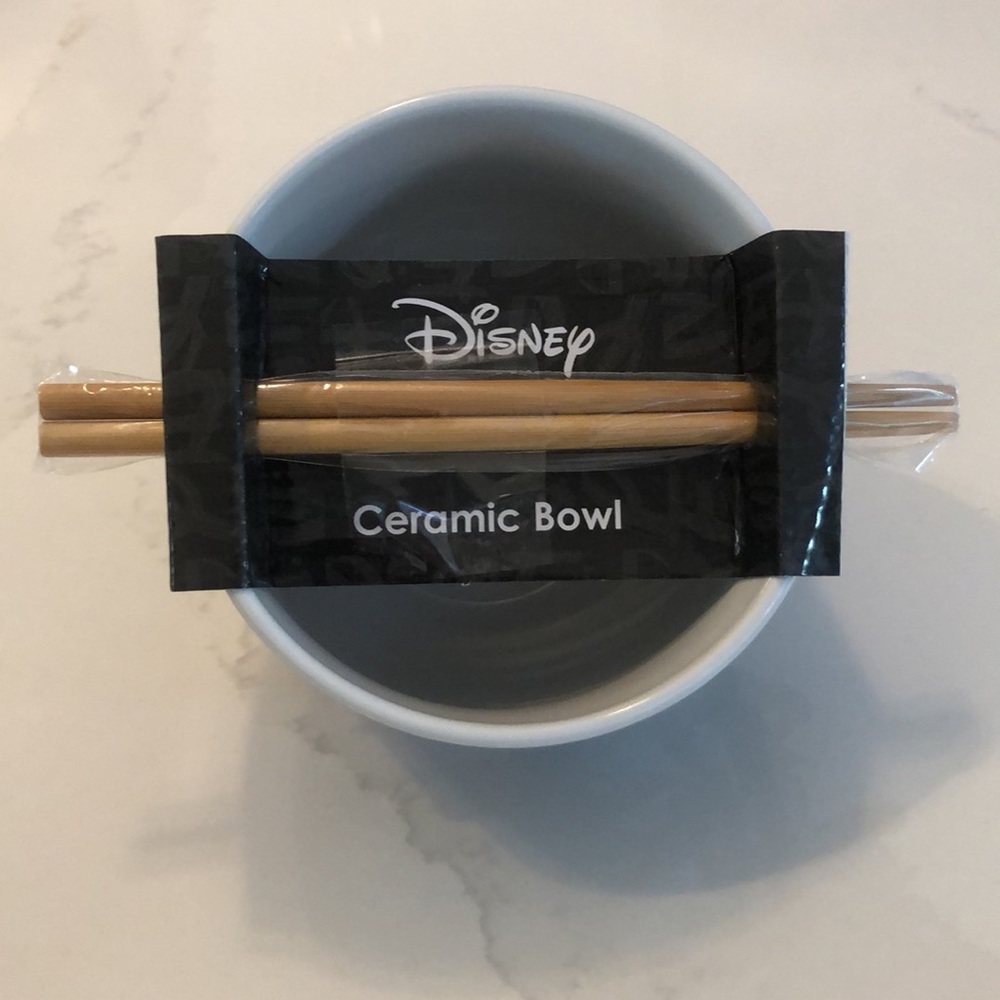 Disney nwt The Nightmare Before Christmas Ramen Bowl with Chopsticks - Picture 2 of 3